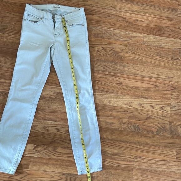Madewell jeans white blue denim - Picture 3 of 5